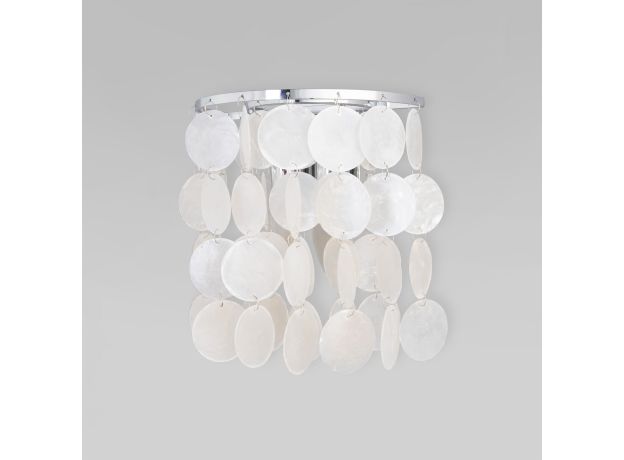 Бра с перламутром 60084/2 хром/перламутр