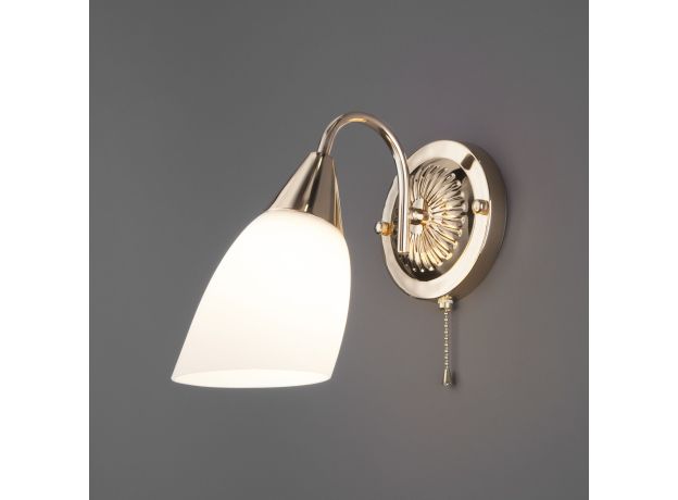 Бра со стеклянным плафоном 30149/1 золото