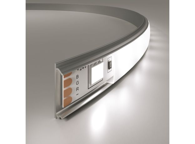 Гибкий алюминиевый профиль для светодиодной ленты LL-2-ALP012