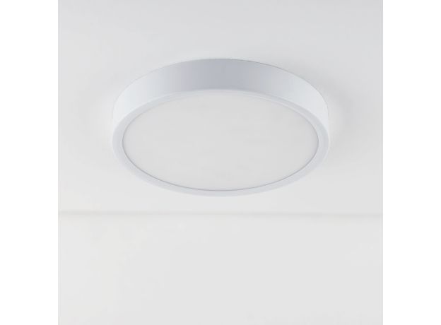 Накладной потолочный светодиодный светильник DLR034 18W 4200K