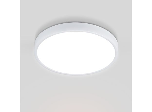 Накладной потолочный светодиодный светильник DLR034 24W 4200K