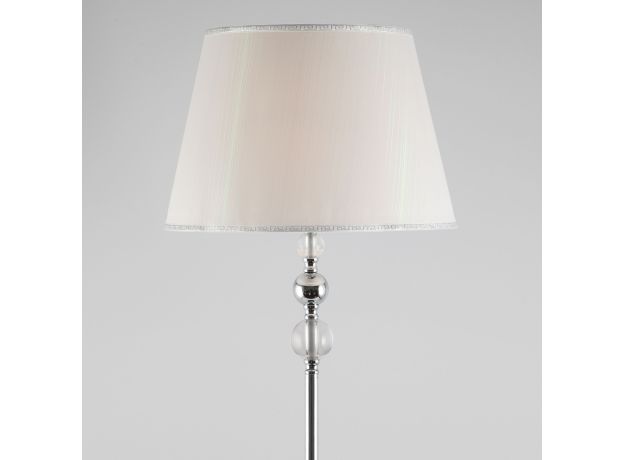 Торшер классический с абажуром 01072/1 хром
