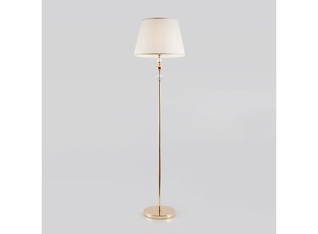 Классический торшер с абажуром 01072/1 золото