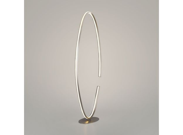 Напольный светодиодный светильник 80415/1 сатин-никель