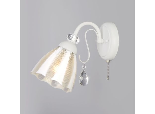 Настенный светильник 30155/1 белый