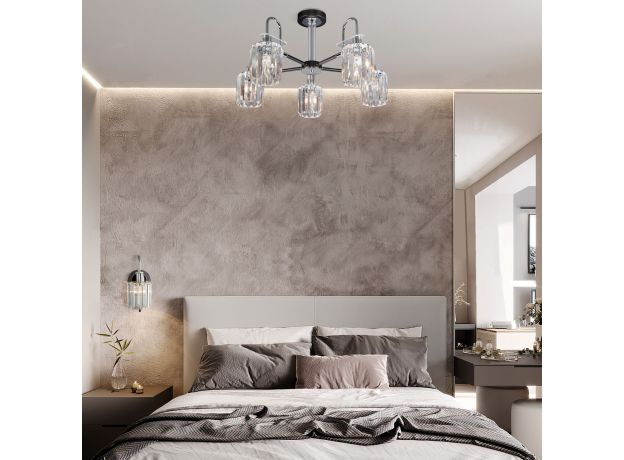 Бра в стиле лофт 70090/1 графит