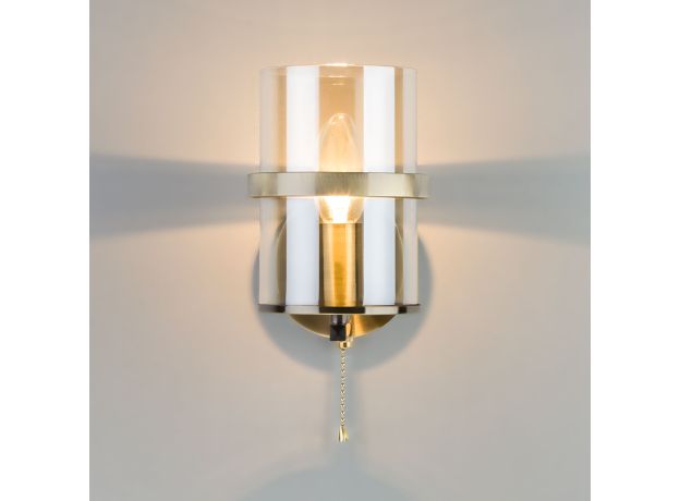 Классическое бра со стеклянным плафоном 60085/1