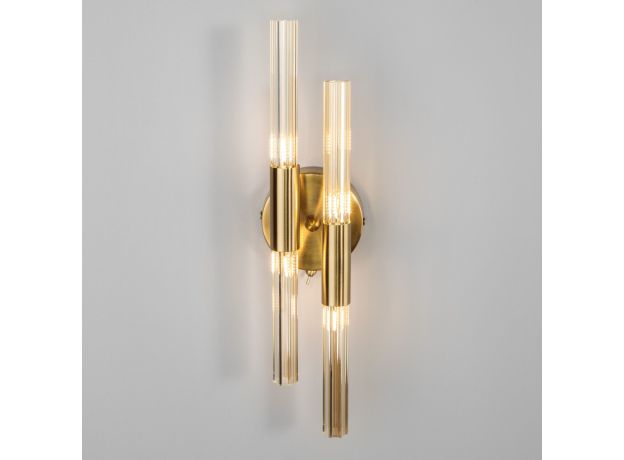 Настенный светильник со стеклянными плафонами 557/4