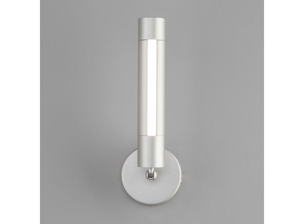 Настенно-потолочный светодиодный светильник 20084/1 LED серебро