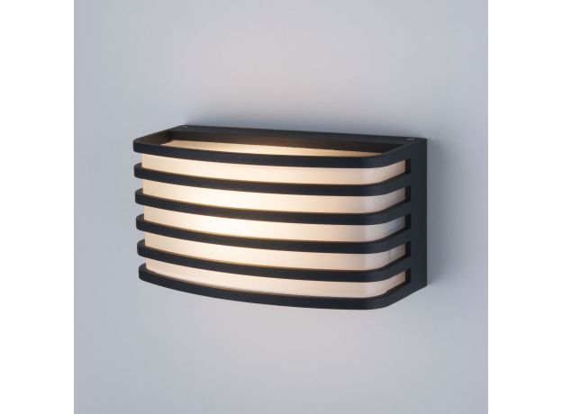 Настенный уличный светильник 1409 TECHNO черный IP54 1409 TECHNO чёрный