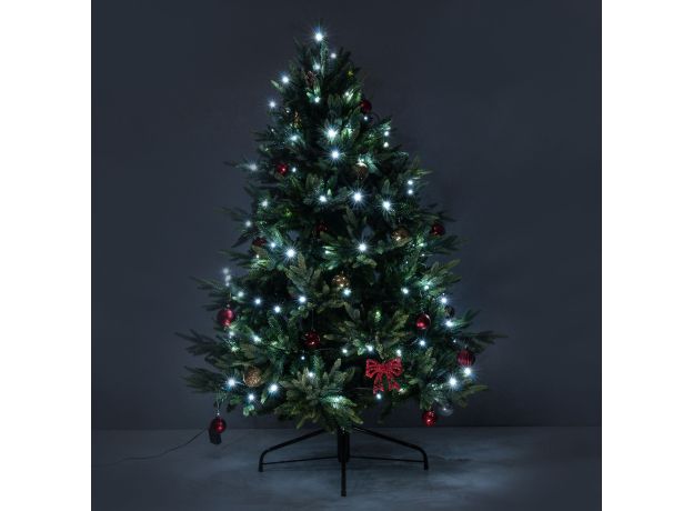 Новогодняя гирлянда нить белый 10м IP20 400-002 белый