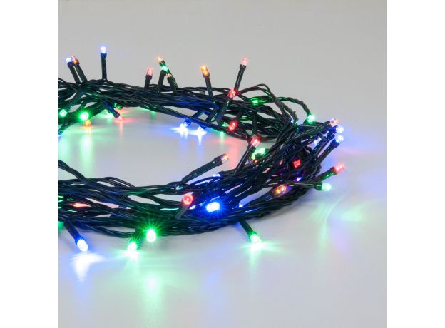Новогодняя гирлянда нить мульти 10м IP20 400-002 мульти