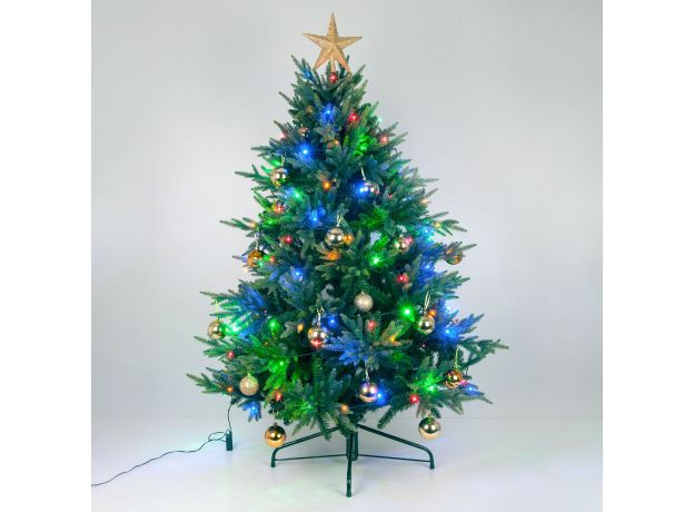 Новогодняя гирлянда нить мульти 10м IP20 400-002 мульти