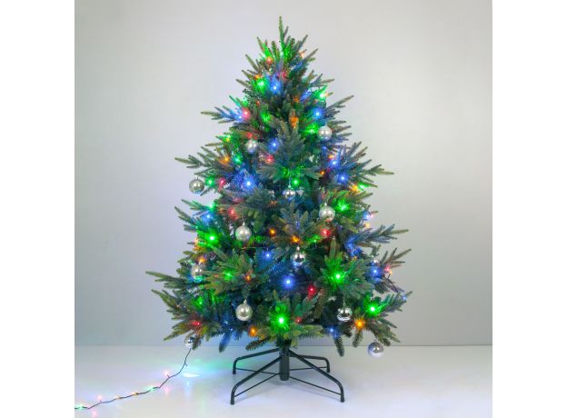 Новогодняя гирлянда нить мульти 5м IP20 400-001 мульти