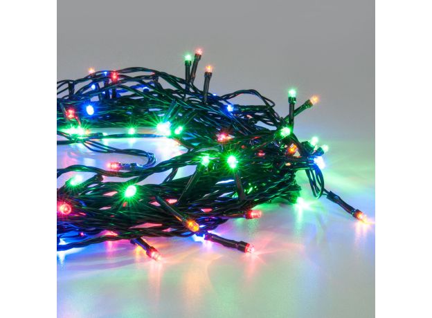 Новогодняя гирлянда нить мульти 5м IP20 400-001 мульти