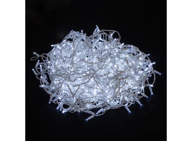 Новогодняя гирлянда занавес белый 2*3м IP65 200-101 белый