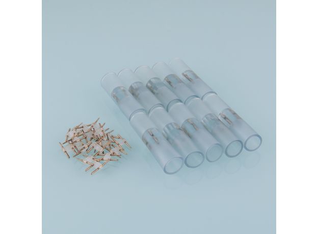 Переходник для круглого светодиодного гибкого неона LS003 220V 2835 16мм (10 шт.) PSL-11