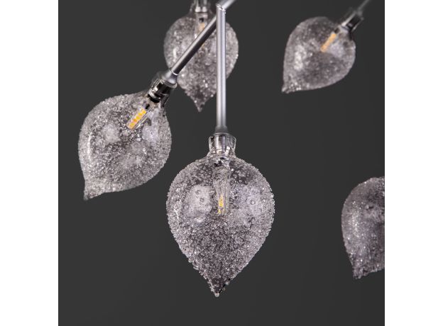 Подвесная люстра серебряного цвета 547