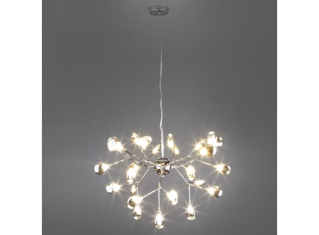 Подвесная люстра со стеклянными плафонами 554