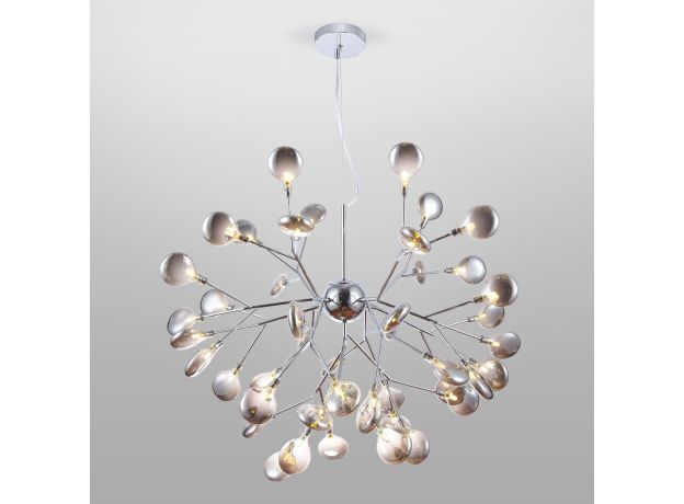 Подвесная люстра со стеклянными плафонами 555