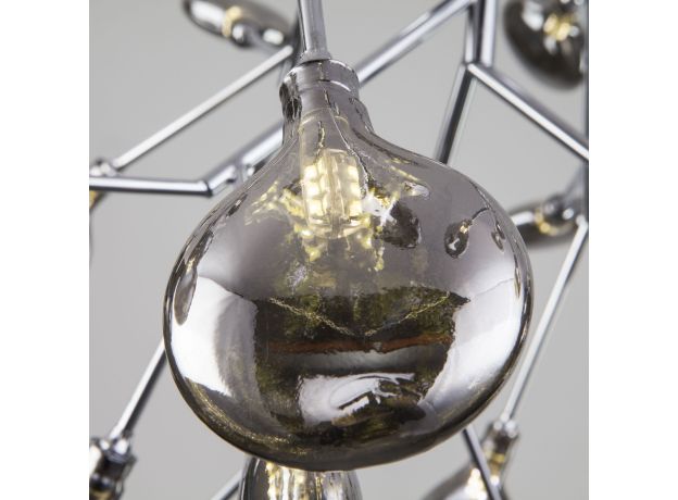 Подвесная люстра со стеклянными плафонами 555