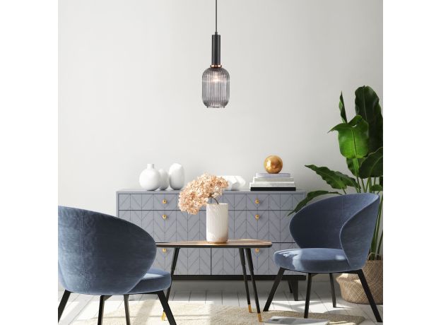 Подвесной светильник 50181/1 дымчатый