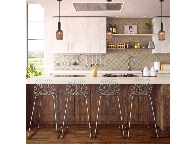 Подвесной светильник 50181/1 янтарь