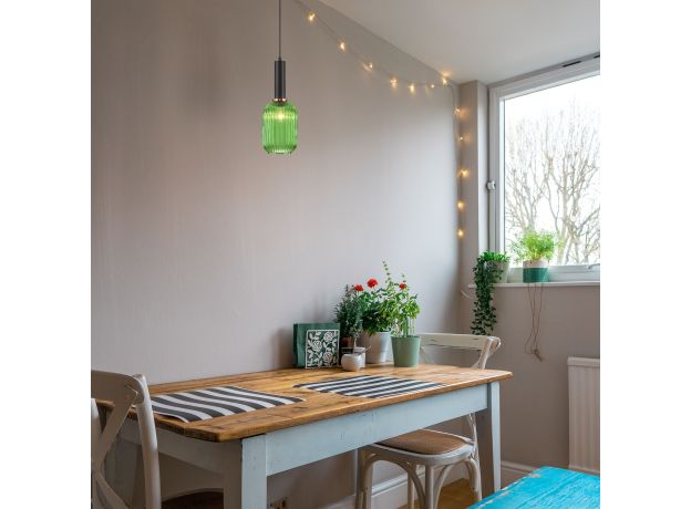 Подвесной светильник 50181/1 зеленый