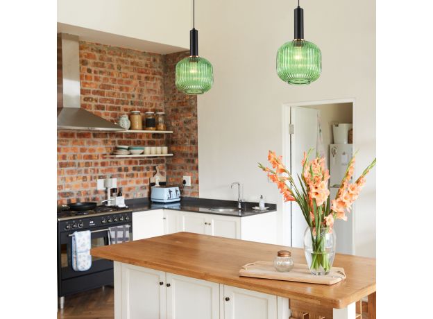 Подвесной светильник 50182/1 зеленый