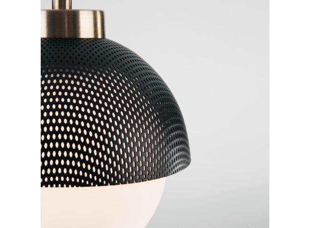 Подвесной светильник 50106/1 античная бронза/черный