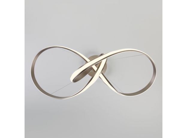 Подвесной светодиодный светильник 90174/1 сатин-никель