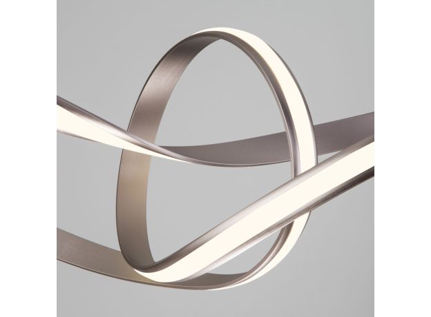 Подвесной светодиодный светильник 90174/1 сатин-никель