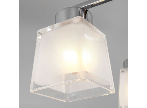 Потолочная люстра со стеклянными плафонами 30162/6 хром