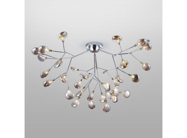 Потолочная люстра со стеклянными плафонами 556