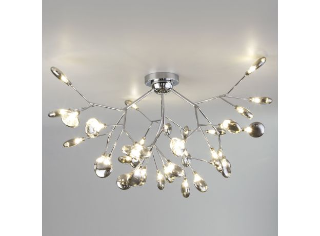 Потолочная люстра со стеклянными плафонами 556