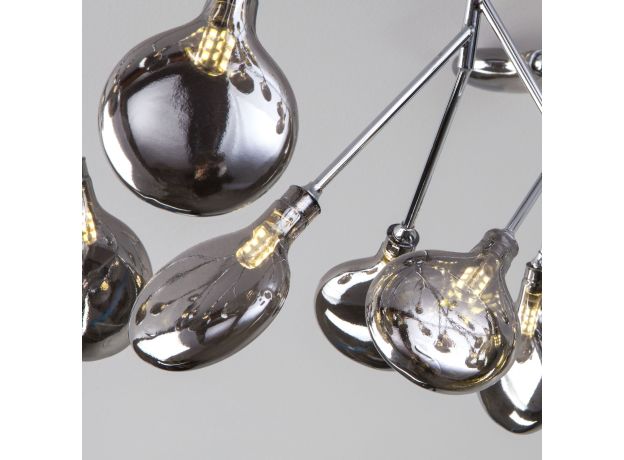 Потолочная люстра со стеклянными плафонами 556