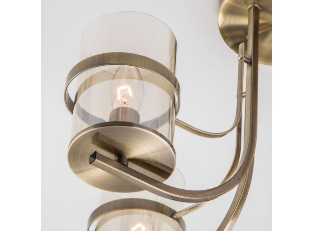 Потолочная люстра со стеклянными плафонами 60085/5