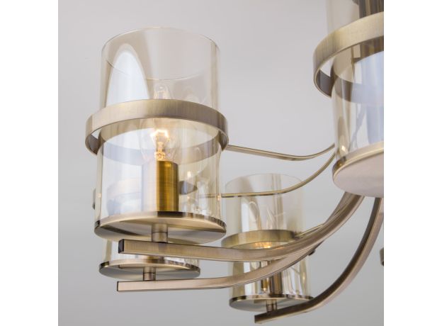 Потолочная люстра со стеклянными плафонами 60085/8