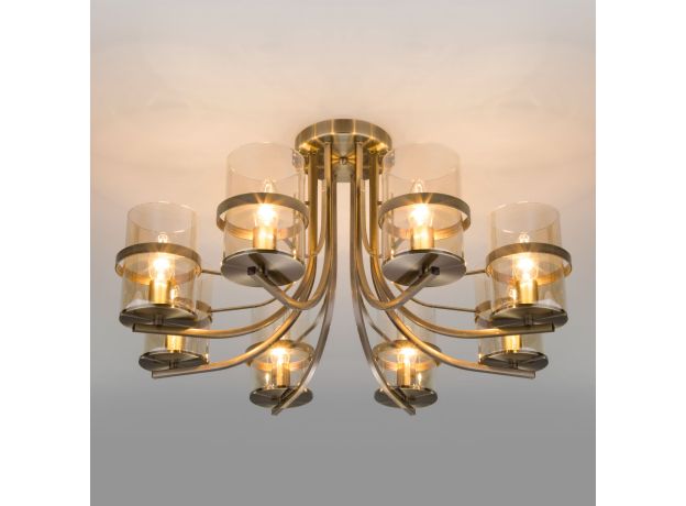 Потолочная люстра со стеклянными плафонами 60085/8