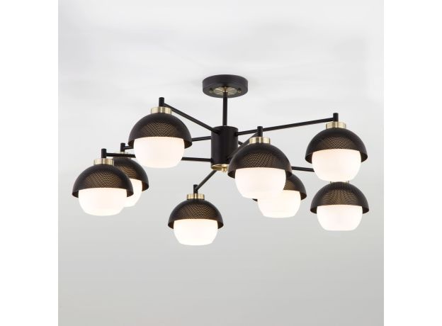 Потолочная люстра в стиле лофт 70106/8 черный