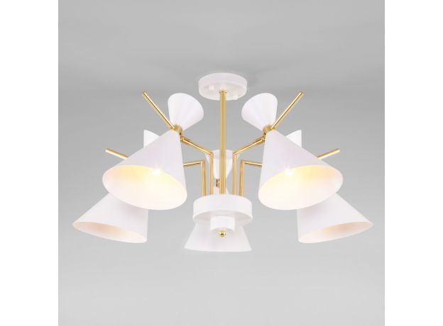 Потолочная люстра с поворотными рожками 70114/5 белый