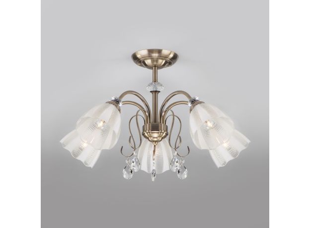 Потолочный светильник 30155/5 античная бронза