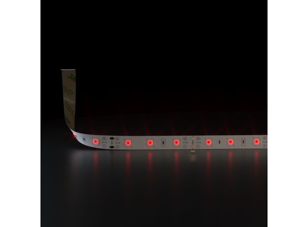 Светодиодная лента 12 В 4,8 Вт/м 60 Led/м 2835 IP20, красный, 5 м Лента светодиодная 12V 4,8W 60Led 2835 IP20 красный, 5м