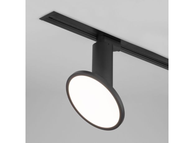 Трековый светодиодный светильник для однофазного шинопровода Brain черный 12W 4200K LTB50