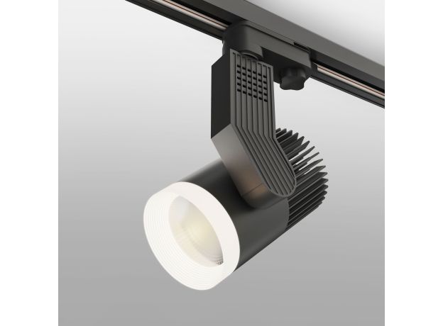Трековый светильник для однофазного шинопровода Accord черный 30W 4200K (1 шт.) LTB37
