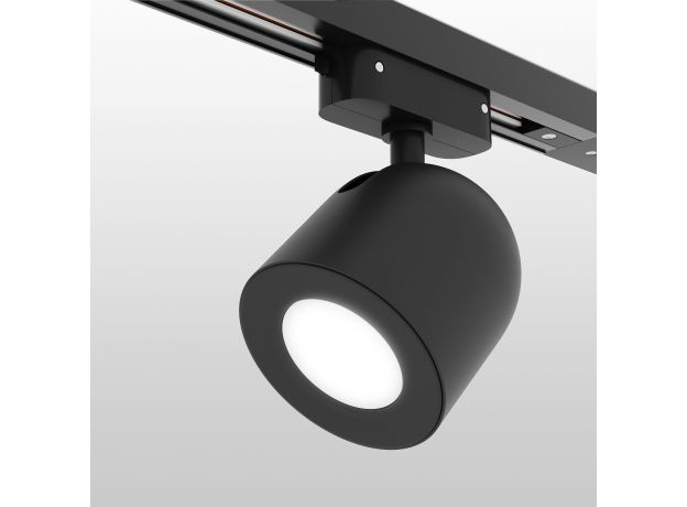 Трековый светильник для однофазного шинопровода Ogma GU10 черный MRL 1005