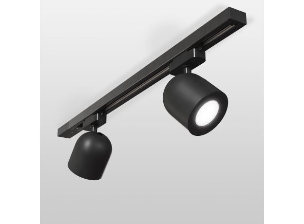 Трековый светильник для однофазного шинопровода Ogma GU10 черный MRL 1005