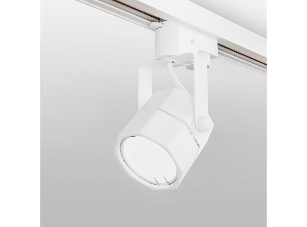 Трековый светильник для однофазного шинопровода Robi GU10 Белый MRL 1004