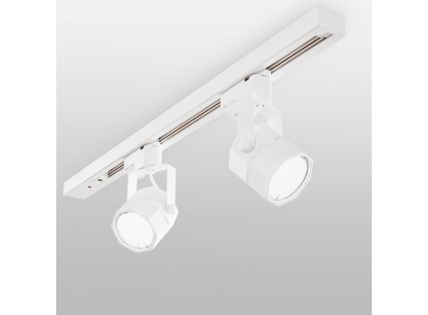 Трековый светильник для однофазного шинопровода Robi GU10 Белый MRL 1004