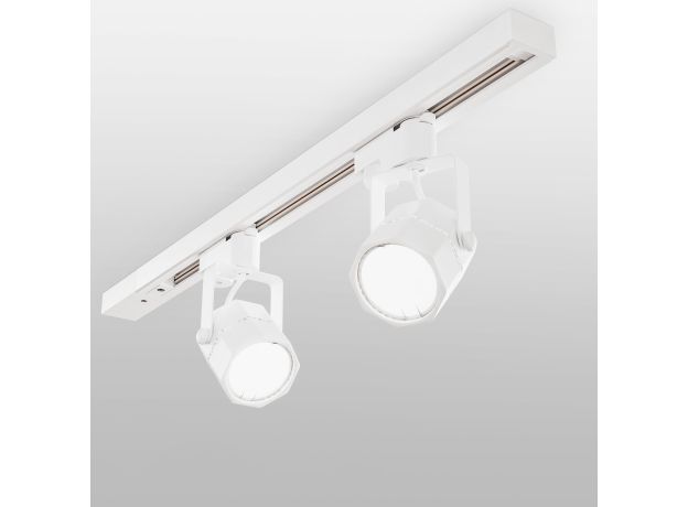 Трековый светильник для однофазного шинопровода Robi GU10 Белый MRL 1004